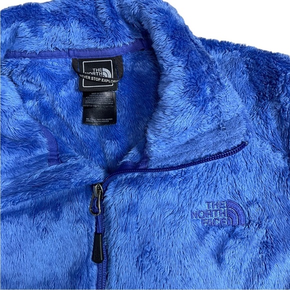 Women’s Purple The North Face Fleece Full Zip Jacket - Picture 2 of 8
